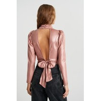 Liv open back top, Gina Tricot