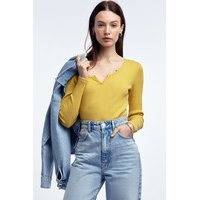 Liv rib top, Gina Tricot