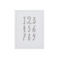 NUMBERS juliste 30x40 cm