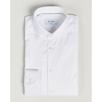 Eton Super Slim Fit Shirt Cutaway White