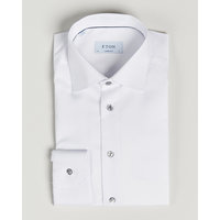 Eton Contemporary Fit Signature Twill Shirt White