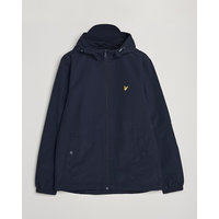 Lyle & Scott Zip Through Hooded Jacket Dark Navy