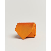 Amanda Christensen Plain Classic Tie 8 cm Orange