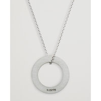 LE GRAMME Circle Necklace Le 2.5 Sterling Silver