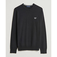 Fred Perry Classic Crew Neck Jumper Black