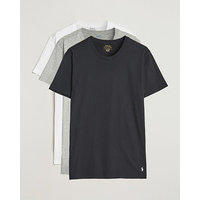 Polo Ralph Lauren 3-Pack Crew Neck Tee White/Black/Andover Heather