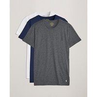 Polo Ralph Lauren 3-Pack Crew Neck T-Shirt Navy/Charcoal/White