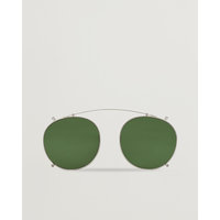 TBD Eyewear Clip-ons Silver/Bottle Green