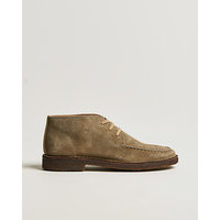 Drake's Crosby Moc-Toe Suede Chukka Boots Sand