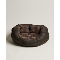 Barbour Lifestyle Wax Cotton Dog Bed 30' Olive