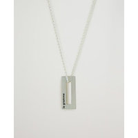 LE GRAMME Rectangular Necklace Le 1.5 Sterling Silver