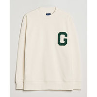 GANT College G Crew Neck Sweatshirt Creme