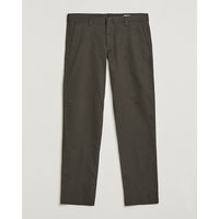 NN07 Theo Regular Fit Stretch Chinos Dark Army