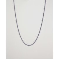 Tom Wood Curb Chain Slim Necklace Silver