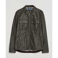 Belstaff Tour Waxed Shirt Jacket Faded Olive