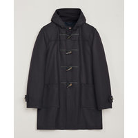 Gloverall Cashmere Blend Duffle Coat Navy