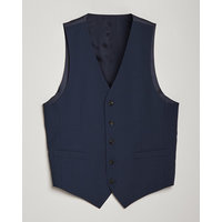 Tiger of Sweden Wayde Wool Travel Waistcoat Royal Blue