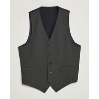 Tiger of Sweden Wayde Wool Travel Waistcoat Olive Extreme