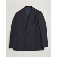 Oscar Jacobson Farris Wool Blazer Navy