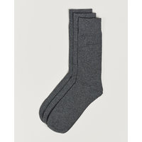GANT 3-Pack Cotton Socks Charcoal Melange