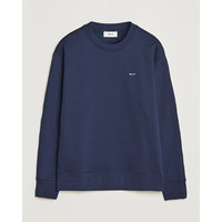 NN07 Briggs Logo Crew Neck Sweatshirt Navy Blue