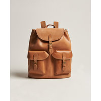 Polo Ralph Lauren Heritage Leather Backpack Tan
