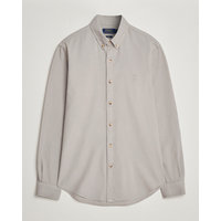 Polo Ralph Lauren Slim Fit Cotton Textured Shirt Grey Fog