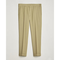 Filippa K Terry Cropped Trousers Sage Melange