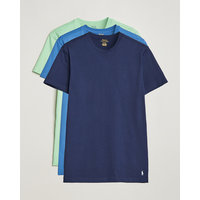 Polo Ralph Lauren 3-Pack Crew Neck T-Shirt Green/Blue/Navy