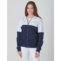 WeSC, BLOCK ZIP HOODIE JR, Sininen, Hupparit till Tytöt, 140 cm