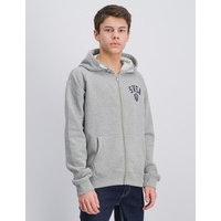 Svea, Dallas JR Zip Hood, Harmaa, Hupparit till Pojat, 130 cm