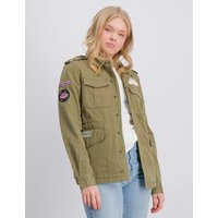 Svea, Army Jacket, Vihreä, Takit / Fleecet / Liivit till Tytöt, 150 cm