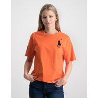 Polo Ralph Lauren, SS CN-TOPS-T-SHIRT, Oranssi, T-paidat/Paidat till Pojat, M