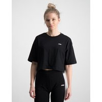 Fila, ANNA cropped tee, Musta, T-paidat/Paidat till Tytöt, 134-140