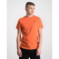 Lyle & Scott, Classic T-Shirt, Oranssi, T-paidat/Paidat till Tytöt, 14-15 vuotta