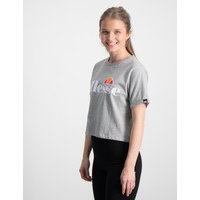 Ellesse, EL NICKY CROP T-SHIRT JNR, Harmaa, T-paidat/Paidat till Tytöt, 12-13 vuotta