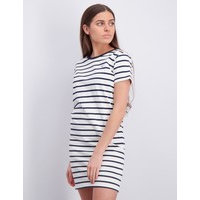 Gant, TG BRETON STRIPED JERSEY DRESS, Valkoinen, Mekot/Hameet till Tytöt, 134-140