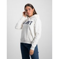 Gant, MD. GANT LOGO SWEAT HOODIE, Valkoinen, Hupparit till Pojat, 170 cm