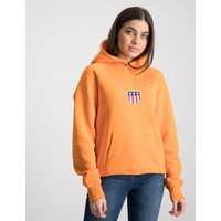 Gant, GANT SHIELD HOODIE, Oranssi, Hupparit till Pojat, 134-140