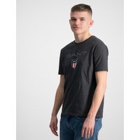 Gant, GANT SHIELD SS T-SHIRT, Harmaa, T-paidat/Paidat till Tytöt, 146-152