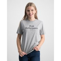 Peak Performance, Jr Original Tee, Harmaa, T-paidat/Paidat till Pojat, 140 cm