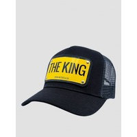 John Hatter, THE KING, Musta, Lippikset till Unisex, One size