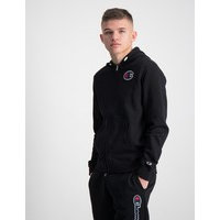 Champion, Hooded Full Zip Sweatshirt, Musta, Hupparit till Tytöt, L