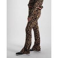 Scotch & Soda, Leopard all-over printed velvet flare pants, Kirjava, Housut till Tytöt, 12 vuotta