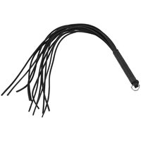 Spartacus Thong Whip Nahkainen Flogger-piiska 50 cm