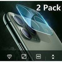 Pack 2 iPhone 11, Pro 11, Pro Suurin Kamera karkaistu lasi Näytönsuoja, 11205