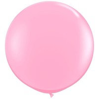 GIGANTISK ballong, 100 cm, 1st, Rosa, Teknikproffset