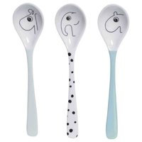 Done by Deer, Spoon Happy Dots 3 pcs Blue