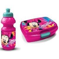 Disney Minni Hiiri Eväsrasia ja juomapullo Pink, Disney Minnie Mouse
