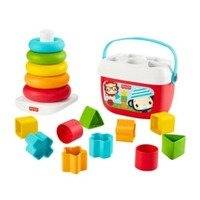 Fisher Price, Babys First Blocks & Rock-a-Stack Plant Based Lelu